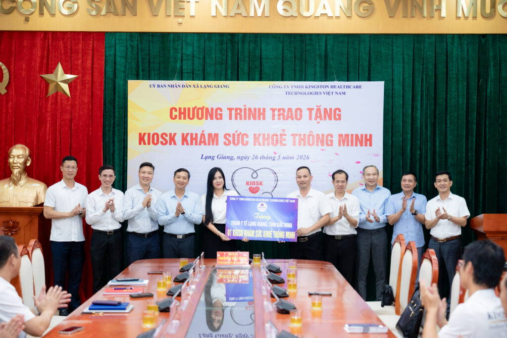 Kingston Healthcare Technologies triển khai Medi-Kiosk tại Trạm Y tế xã Lạng Giang, Bắc Ninh
